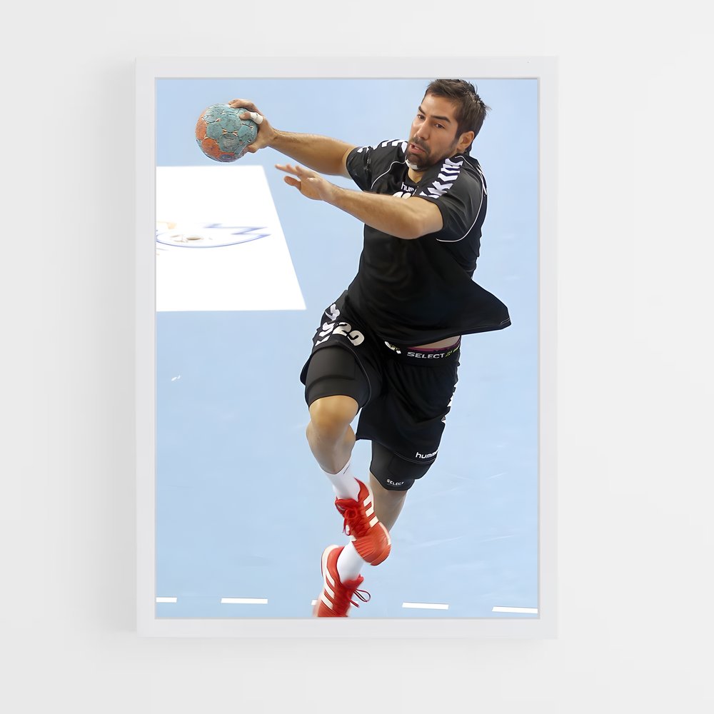 Poster Nikola karabatic – affiche Handball (vue 3)